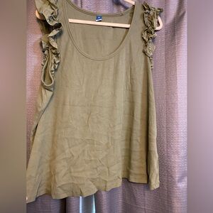 Brand new Old Navy Ruffle Tank